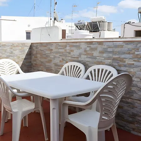 Casa Vacacional En Conil Centro Con Terraza Privada Solo Familias Y Parejas *